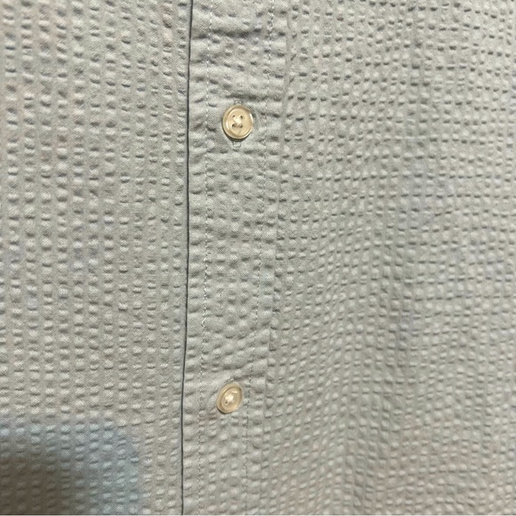 Winston Big & Tall Subscription Box Peruvian Seersucker SS Button Down Shirt 2XL - Picture 6 of 10